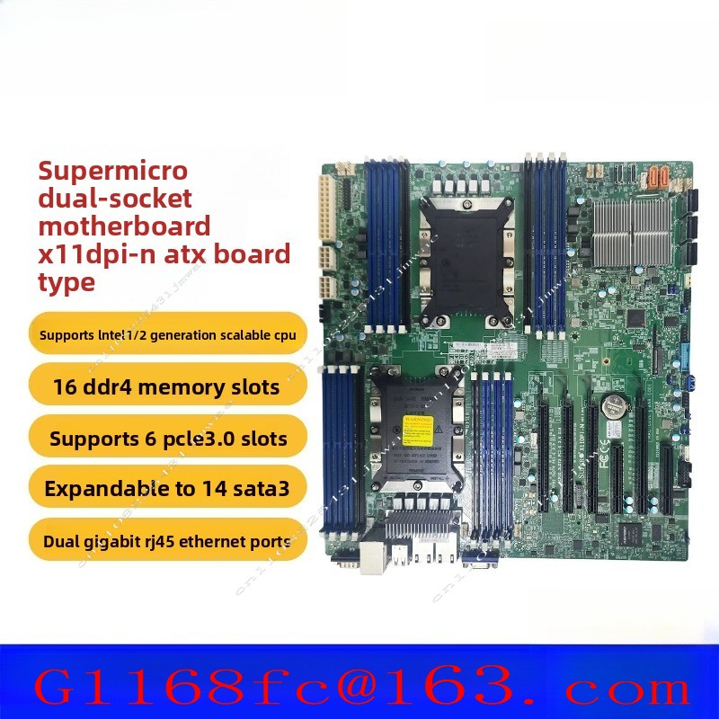 C621 Dual Cpu Motherboard - Motherboard Server Profesional Berkualitas Tinggi X11DPI-N