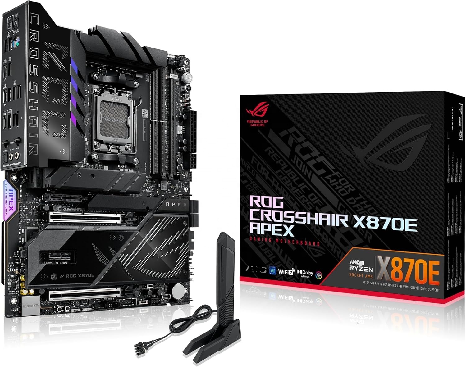 X870E Atx Motherboard - 2025 ROG Crosshair X870E APEX X870E