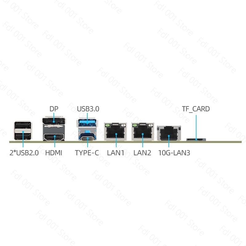 Mini Itx Dual 2.5G Nas Motherboard - Motherboard N100 Dual 2.5G 10G SFP