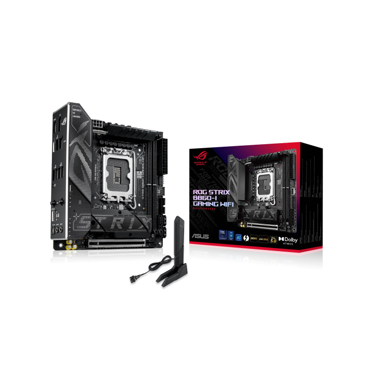 Lga1851 Gaming Motherboard - Motherboard Baru 2025 ROG STRIX B860-I