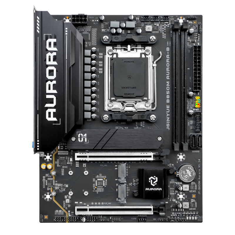 JGINYUE B850M AURORA-B Motherb - Am5 Micro Atx Pcie 5.0 Motherboard ulasan dan harga