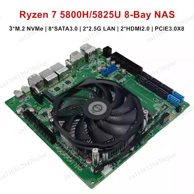 Motherboard Mini ITX Topton AM - Mini Itx Dual 2.5G Nas Motherboard ulasan dan harga