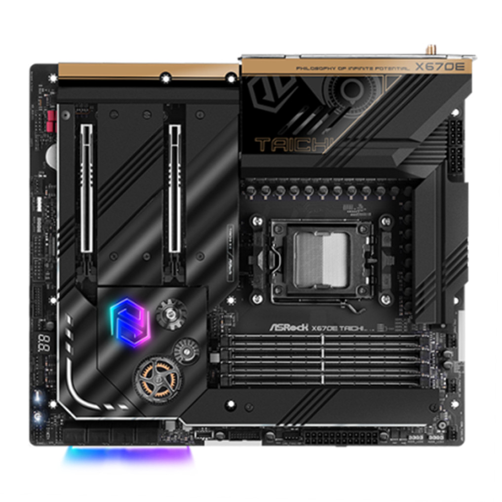 Motherboard ASRock X670E Taich - X870E Atx Motherboard ulasan dan harga