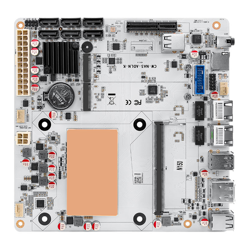 Motherboard Mini ITX CWN150-K  - Mini Itx Dual 2.5G Nas Motherboard ulasan dan harga