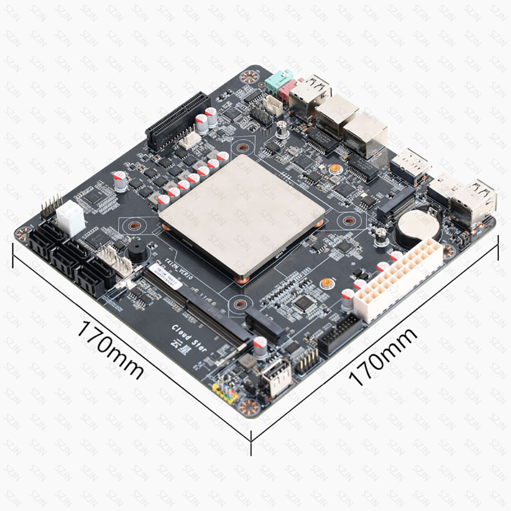 Papan Induk Mini ITX Intel N15 - Mini Itx Dual 2.5G Nas Motherboard ulasan dan harga