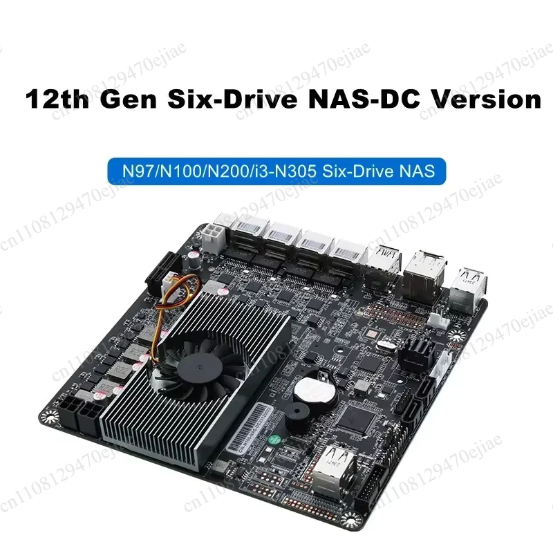 Motherboard N100 Mini ITX NAS  - Mini Itx Dual 2.5G Nas Motherboard ulasan dan harga