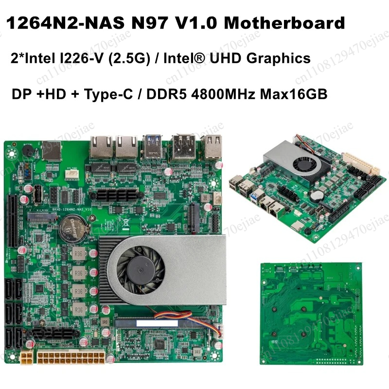 Motherboard SZBOX N97 NAS - Pa - Mini Itx Dual 2.5G Nas Motherboard ulasan dan harga