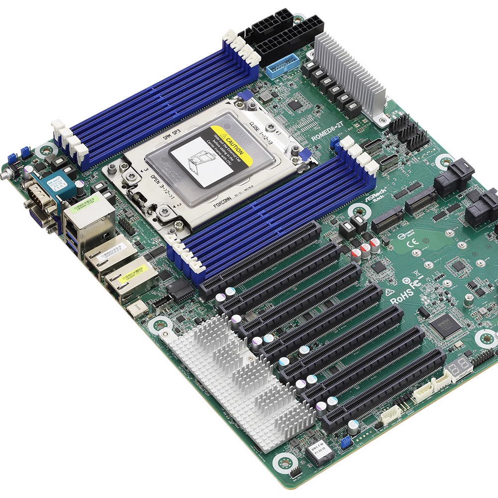 ASRock Rack ROMED8-2T asli unt - Dual Socket Sp3 Epyc Motherboard ulasan dan harga